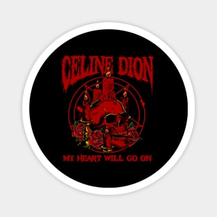 Metal Celine Dion Magnet